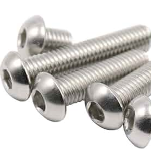 316 Stainless Steel Button Head Hex Drive Screws