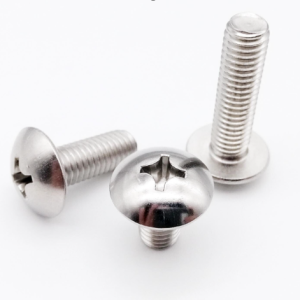 18-8 Stainless Steel Extra-Wide Truss Head Phillips Screws