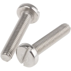 Metric 316 Stainless Steel Pan Head Slotted Screws