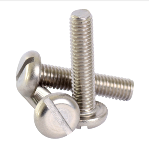 316 Stainless Steel Pan Head Slotted Screws