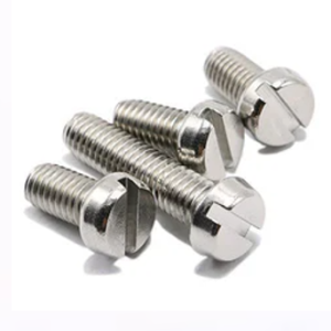 Metric 18-8 Stainless Steel Pan Head Slotted Screws