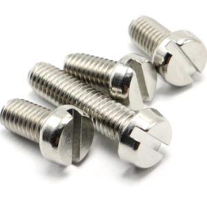 316 Stainless Steel Narrow Cheese Head Slotted Screws