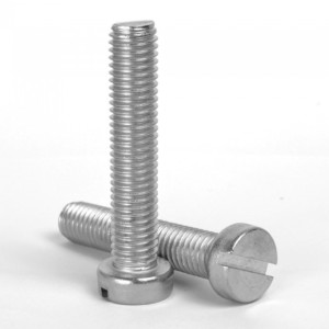 316 Stainless Steel High-Profile Narrow Fillister Head Slotted Screws