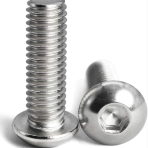 18-8 Stainless Steel Button Head Hex Drive Screws